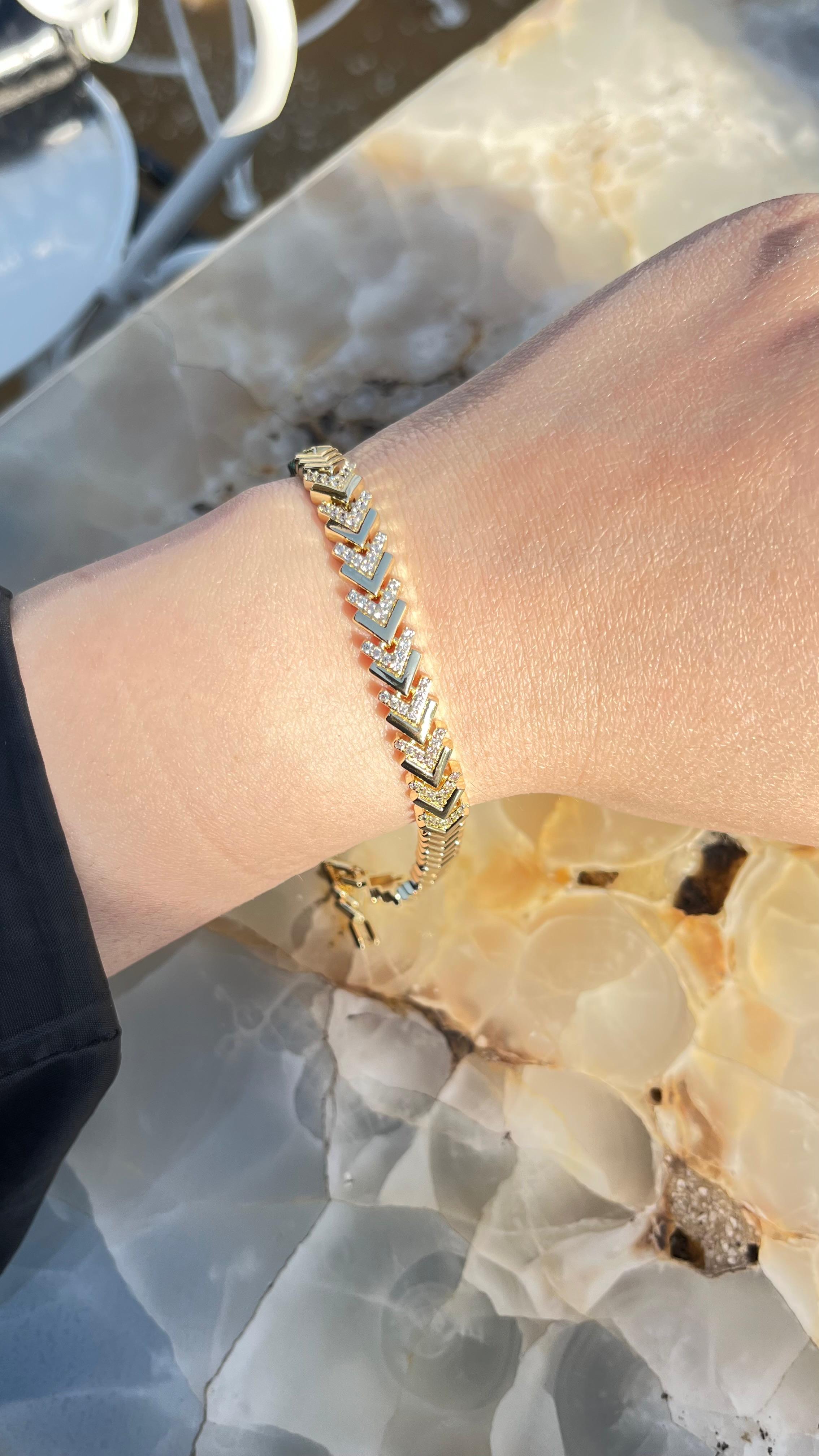 BALIK SIRTI GOLD BİLEKLİK